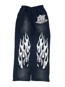 Sudadera de Forro Polar para Hombre, Talla Grande, Invierno, Protección Solar, Transpirable, Secado Rápido, Resistente al Viento, Estampado Acid Wash, Algodón/Poliéster, Estilo Hip Hop, ASEB INDUSTRIES - Product Image 2