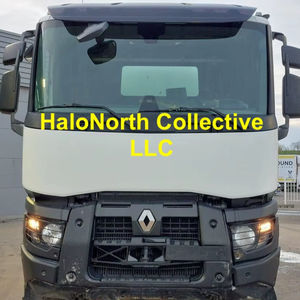 Camions bennes d'occasion Renault C440 Tipper 8X4 à transmission automatique, moteur diesel, conduite à gauche, Euro 6, avec grue de chargement - Product Image 1