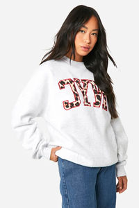 Recién llegado, sudadera sólida de gran tamaño para mujer, de algodón 100% Material, Impresión de logotipo personalizado, ropa informal ligera - Product Image 6