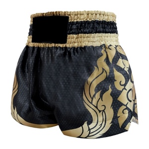 Shorts de combat MMA de haute qualité OEM, vert, pour hommes, entraînement de judo, vêtements d'arts martiaux, coupe longue, vêtements d'arts martiaux de nuit, shorts MMA - Product Image 2