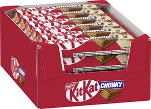 Barre de chocolat KitKat Chunky Funky 40g, prix d'usine, vente chaude, collation sucrée, bonbon, friandise, chocolat au lait croustillant, confiserie - Product Image 2