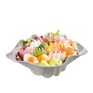 Bol à salade de grande capacité au design moderne pour hôtel et restaurant, buffet et restauration, plat de service élégant - Product Image 4