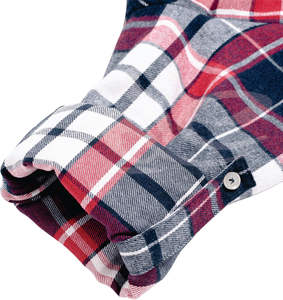 Essential Chemises en flanelle de coton pour femmes de grande taille, décontracté, à carreaux, avec boutons, doux, léger, chaud, flatteur, coupe décontractée - Product Image 2