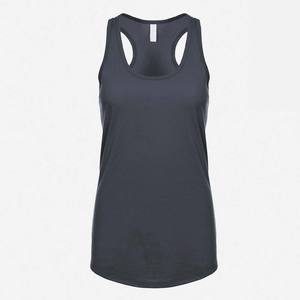 Top Corto Deportivo Estilo Racerback para Mujer, Cuello Redondo, Liso, Top Básico Atlético - Product Image 3