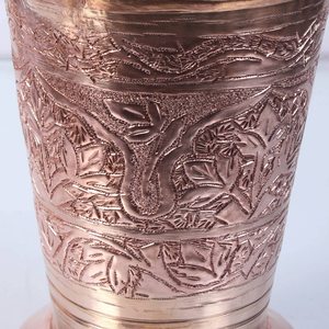 โถทองแดงทำมือสำหรับเก็บเครื่องเทศประจำวัน โถทองแดงคุณภาพพรีเมียมสำหรับเครื่องเทศในครัวและอุปกรณ์ปรุงรส - Product Image 6