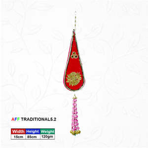 ลาตกันสีแดงรูปหยดน้ำแบบดั้งเดิมที่ทำด้วยมือ - Product Image 1