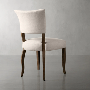 Silla de Comedor Tapizada Clásica Moderna Antigua, Tapizada en Tela de Lino para Hotel y Apartamento - Product Image 4