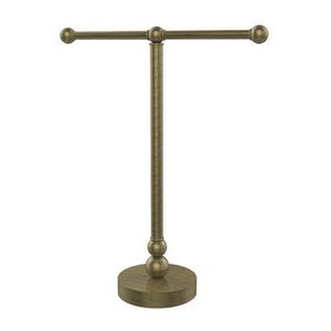 Strong brass <b>towel</b> <b>stand</b> built for daily household bathroom usage reliable durable sturdy premium freestanding design - Product Image 3