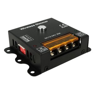 Led Dimmer PWM 12V 24V 30A con telecomando Wireless RF frequenza PWM e curva di oscuramento regolabile DM111-illuminazione/ - Product Image 3