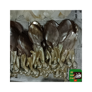 Cuchara de concha de alta calidad hecha de concha madre de perla diseñada para servir caviar en presentaciones de comedor de lujo - Product Image 2