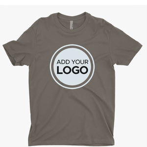 Logotipo de la marca Camiseta con logotipo de la empresa Logotipo comercial Camiseta personalizada Venta al por mayor Ropa de siguiente nivel-Camisetas unisex CVC - Product Image 3