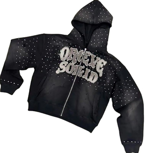 Fabricante de Pakistán, Sudaderas con Pedrería para Hombre, Venta al por Mayor, Sudaderas con Pedrería para Hombre en Existencia - Product Image 2