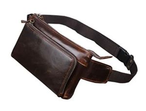 กระเป๋าคาดเอวหนังแท้กระเป๋าคาดเอวแบบแบนกระเป๋าคาดเอวกระเป๋าใส่ทำงานท่องเที่ยวช่วงเทศกาล - Product Image 3