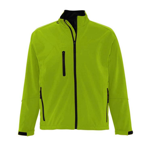 ¡Novedad de 2025! Chaqueta Softshell transpirable de la mejor calidad para hombre, venta al por mayor, estilo informal con cremallera para la temporada de primavera, no tejido sólido - Product Image 2