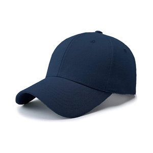Gorra de béisbol de tela de algodón en blanco con borde curvo de 6 paneles Sombrero de papá de sarga de algodón resistente Proveedor de Vietnam con MOQ bajo - Product Image 1