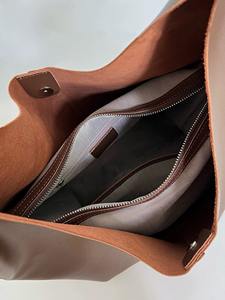 Bolso para mujer de cuero vegano, bolso holgado a la moda para mujer, con billetera, monedero de hombro, bolso de hombro, bolso de mano para mujer, 2017 - Product Image 3