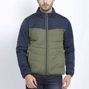 Chaqueta acolchada ligera para hombre de color único de excelente calidad, precio asequible, venta en línea, chaqueta acolchada para hombre - Product Image 1