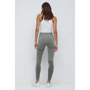 Leggings Largos Casuales de Cintura Media, Sin Costuras, Moldeadores, 100% Poliéster, Para Todas las Temporadas - Product Image 6