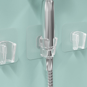 <span class=keywords><strong>Support</strong></span> de pomme de <span class=keywords><strong>douche</strong></span> auto-adhésif à main, fixation murale collante pour robinet de salle de bain, accessoire <span class=keywords><strong>sans</strong></span> perçage pour appartements - Product Image 3