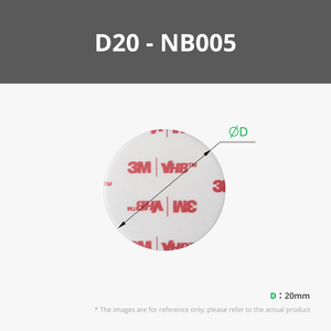 Cinta de Espuma Redonda de Doble Cara, Adhesivo de Goma Sensible a la Presión para Enmascarar - Product Image 2