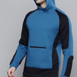 Sweats à capuche de blocage de couleur de haute qualité pour hommes avec impression personnalisée Collection d'hiver pour vêtements/sweats à capuche à la mode pour hommes 2026 - Product Image 1