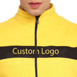 Wholesale Winter Solid Drawstring Closure High Quality Lightweight Sportswear Jogger Suits Men's <b>Blank</b> Jogging Tracksuits OEM - Product Image 6