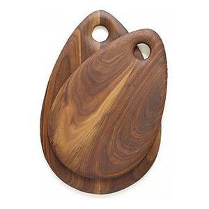 Planche à découper anti-moisissure en bois d'acacia naturel avec poignée planche à découper en bois - Product Image 5