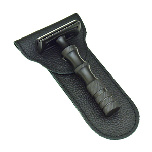 Maquinilla de afeitar de seguridad ajustable de doble filo negra clásica profesional para hombre, resistente, hecha a medida, superventas - Product Image 1