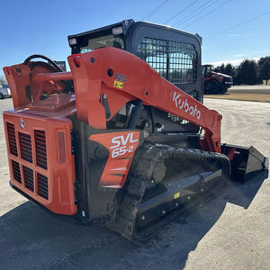 Kubota SVL65-2 Cab Skid <b>Steer</b> Loader with H&AC Hydraulic Quick Attach System - Product Image 1