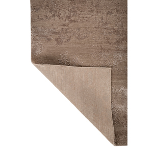 Kavi Hand Knotted <b>Wool</b> & Bamboo Silk Rugs Beige & <b>Brown</b> Project Error-for Kitchen Esk-431 - Product Image 5