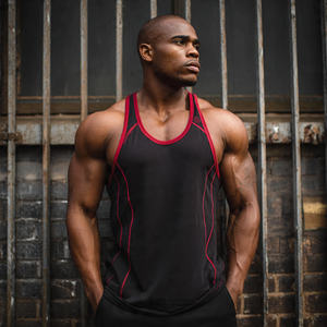 เสื้อกล้ามออกกำลังกายพิมพ์ลายสำหรับผู้ชาย เสื้อกล้ามฟิตเนสสำหรับนักเพาะกาย เสื้อกล้ามซักแล้วสำหรับผู้ชาย เสื้อกล้ามออกกำลังกายสำหรับเทรนเนอร์ เสื้อกล้าม Aacid W - Product Image 2