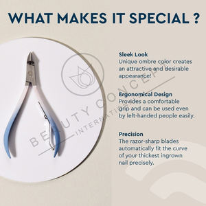 Cortaúñas de acero inoxidable hecho a mano para el cuidado personal, cortaúñas ecológico para cutículas de Beauty Concept - Product Image 4