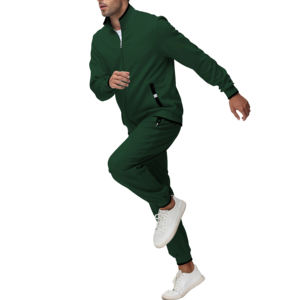 Lightweight Polyester Sports Tracksuits <b>Gym</b> Sport <b>Hoodie</b> and Jogger Sets Outdoor Custom Logo Print Tracksuit Set For Men - Product Image 5