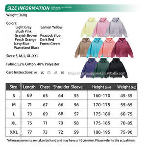 เสื้อฮู้ดสีสเปรย์โอเวอร์ไซส์วินเทจซักกรดมีฮู้ดเสื้อสเวตเชิ้ตมีฮู้ดเปิดไหล่ปล่อย - Product Image 6