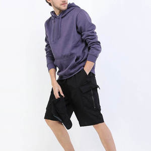 Nouveauté Sweat à capuche pour homme en mélange de polyester uni Style tendance Look élégant Vente flash sweats à capuche - Product Image 5