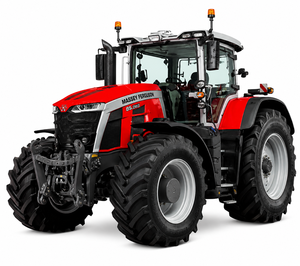 รถแทรกเตอร์ฟาร์ม Massey Ferguson 8S.265 ขับเคลื่อน 4 ล้อ สีแดง ระบบเกียร์ขับเคลื่อนล้อ กำลัง 230 แรงม้า เครื่องจักรกลการเกษตรประสิทธิภาพสูง - Product Image 3