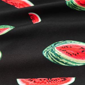 Pantalones cortos de baño con Estampado de sandía de verano 2022 para hombre con cintura con cordón, pantalones cortos de playa de tela con estampado aleatorio, OEM disponible - Product Image 4