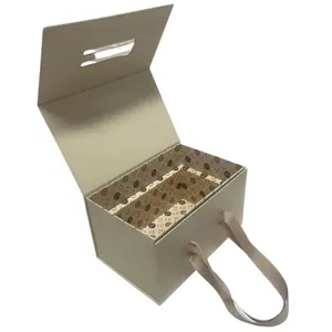 Custom Creative Gift Box Paper Board Mooncake Rigid Boxes Recyclable Custom Lid Rigid Magnetic Closure Gift Box