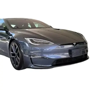 2021 Tesla โมเดลเอสลายสก๊อต SUV มอเตอร์ขับเคลื่อนคู่พวงมาลัยมัลติฟังก์ชั่นเบาะหนังที่นั่งด้านหลังรถมือสอง - Product Image 1