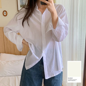 Bien fait vente chaude décontracté vêtements quotidiens bonne qualité chemise vêtements ont chemise à rayures - Product Image 5