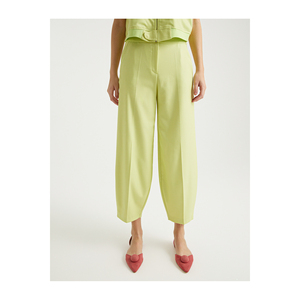 Pantalones Holgados para Mujer en Mezcla de Viscosa, Cómodos y con un Diseño Elegante - Product Image 4