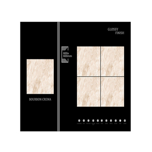 Carreaux de sol colorés de luxe 600x600mm Porcelanato Luxury Italian Design Modern Hotel Lobby Carreaux de sol en porcelaine de marbre blanc - Product Image 2