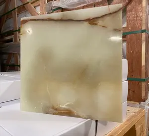 Azulejos de Ónix Verde Claro Premium en Tamaño Personalizado, Azulejos de Ónix Verde Claro 100% Piedra Natural - Product Image 2