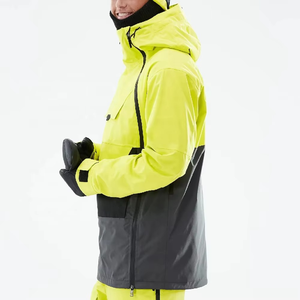 Combinaison de ski à logo personnalisé, très demandée, avec col à capuche et fermeture éclair respirante, faible MOQ, dernier design - Product Image 3