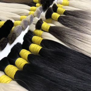 Venta al por mayor de alta calidad 100% Extensiones de cabello virgen vietnamita Color personalizado de Nasa Hair Best Bulk Option Raw Hair - Product Image 1