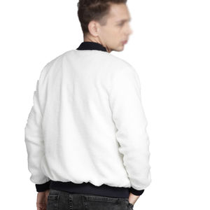 Chaqueta de bombardero de hombre nueva y elegante al por mayor chaqueta de lona de precio barato para invierno diseño de moda personalizado - Product Image 6