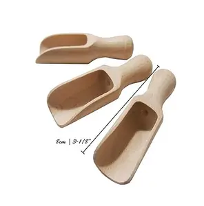 Wholesale Supplier natural wood Scoop hot selling Factory Wholesale Custom Logo high quality wood scoop