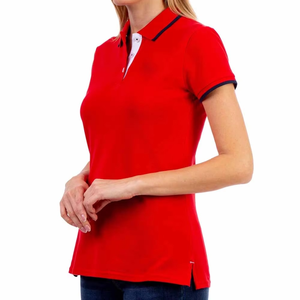 Factory Made Wholesale Price Custom Logo <b>Women</b> <b>Polo</b> <b>Shirt</b> with Customized Colors Size and logo <b>Women</b> <b>Polo</b> <b>Shirt</b> in Best Design - Product Image 3