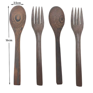 Juego de tazones de sopa de concha de madera de cocos de alta calidad, cuencos de madera Natural pulida de Laca ecológica para fiestas - Product Image 6