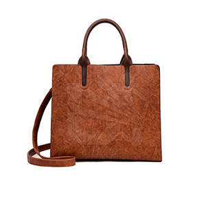 Servicio OEM Venta al por mayor Bolso de cuero de moda para mujer Nuevo diseño Color sólido Bolso de cuero de moda para mujer - Product Image 2